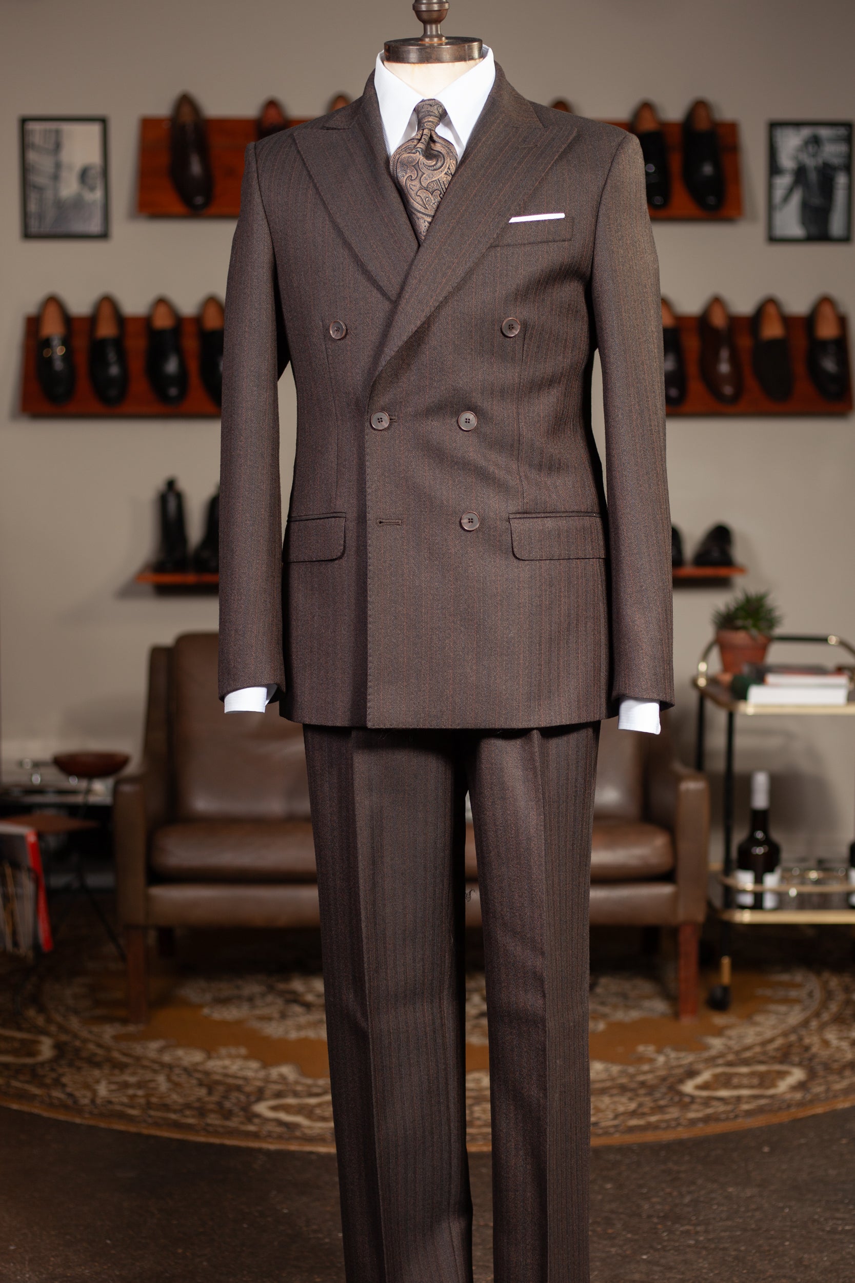 Suit - Wool - Standeven - Brown heritage
