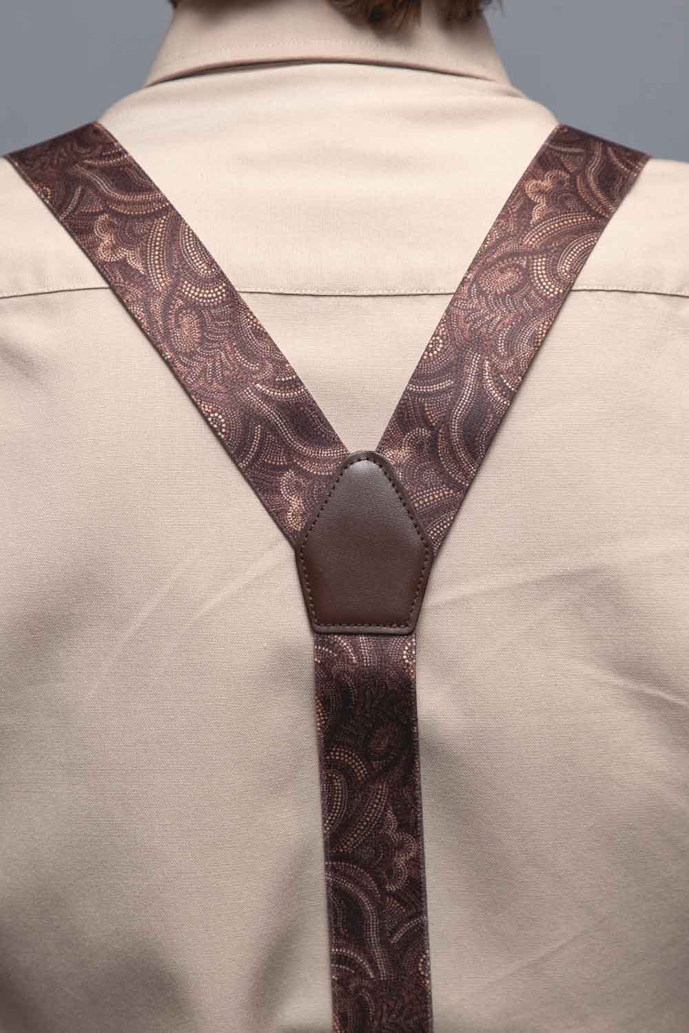 Seler - Brun Paisley - Læder