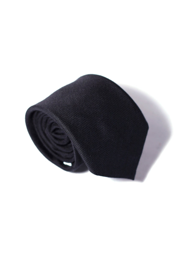 Tie – Cotton/Silk – Black