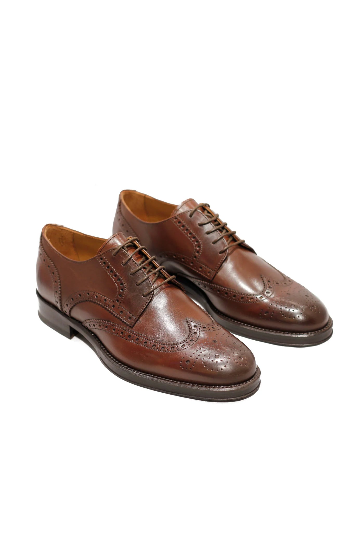 The Brogue - Læder - Brun - Brad