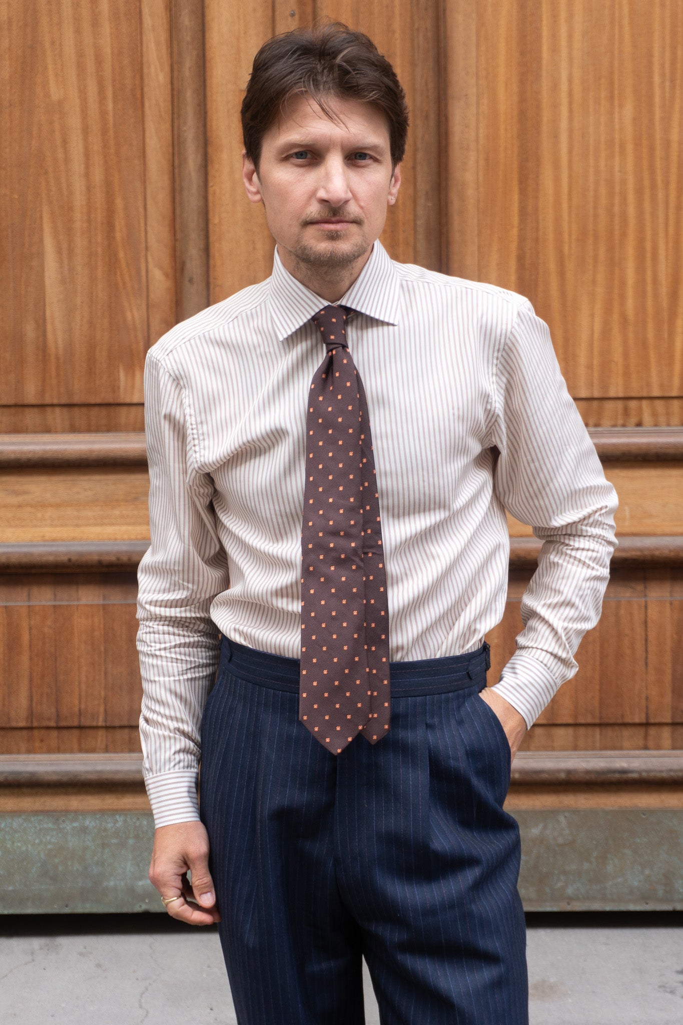 Ante - Poplin - Cutaway - Sennep strip