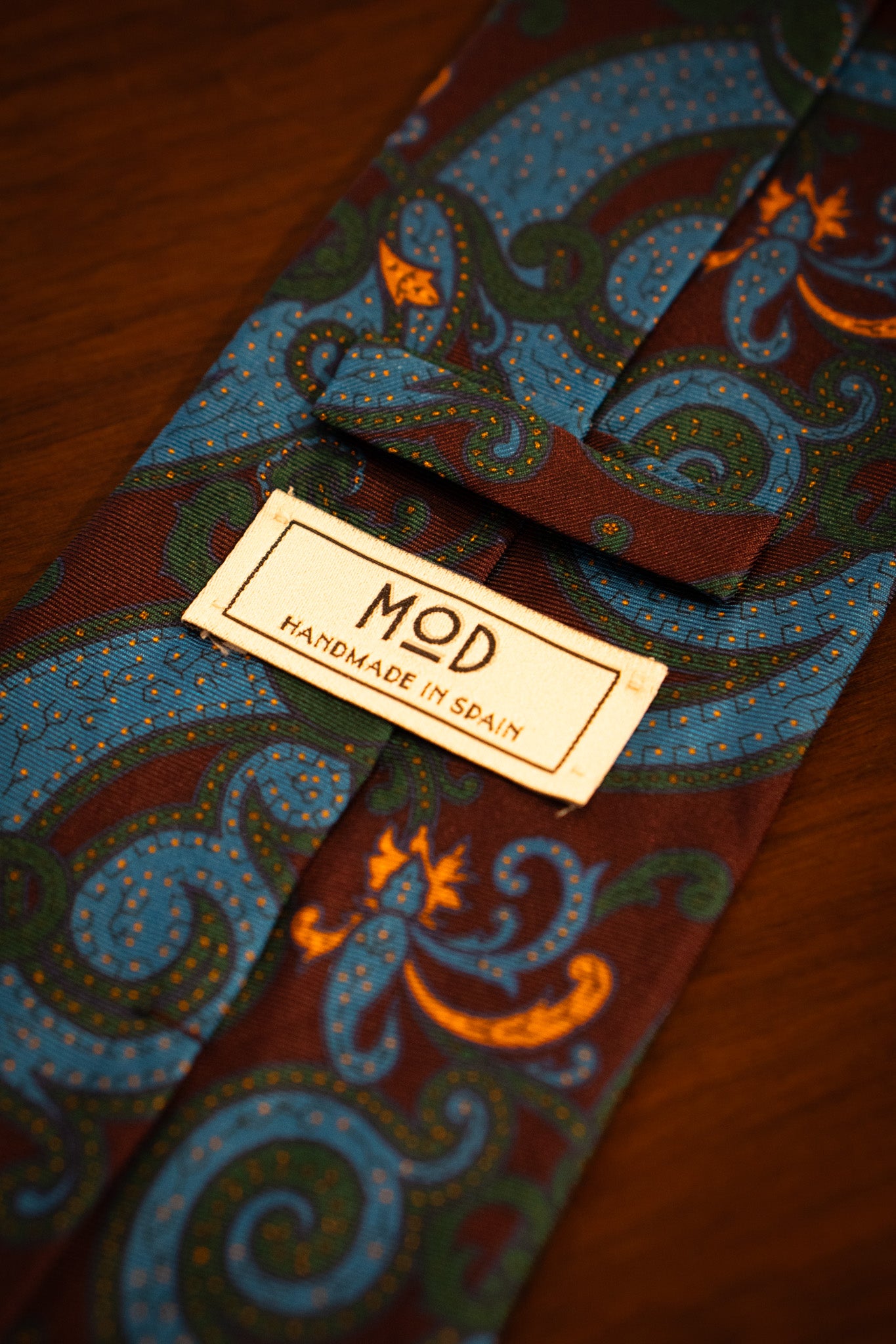 Tie - Silk - Navy striped - Italian