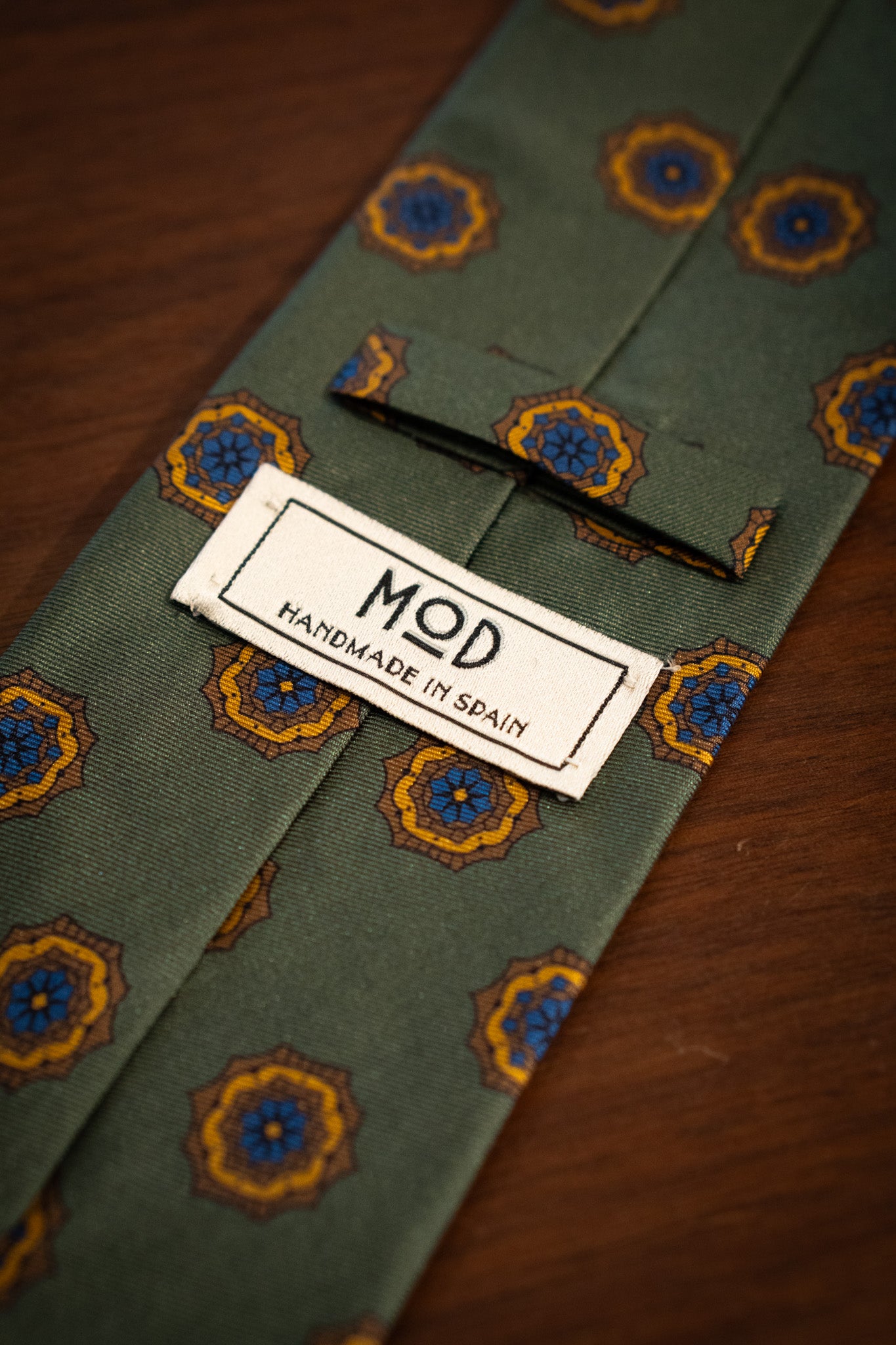 Tie - Silk - Navy striped - Italian