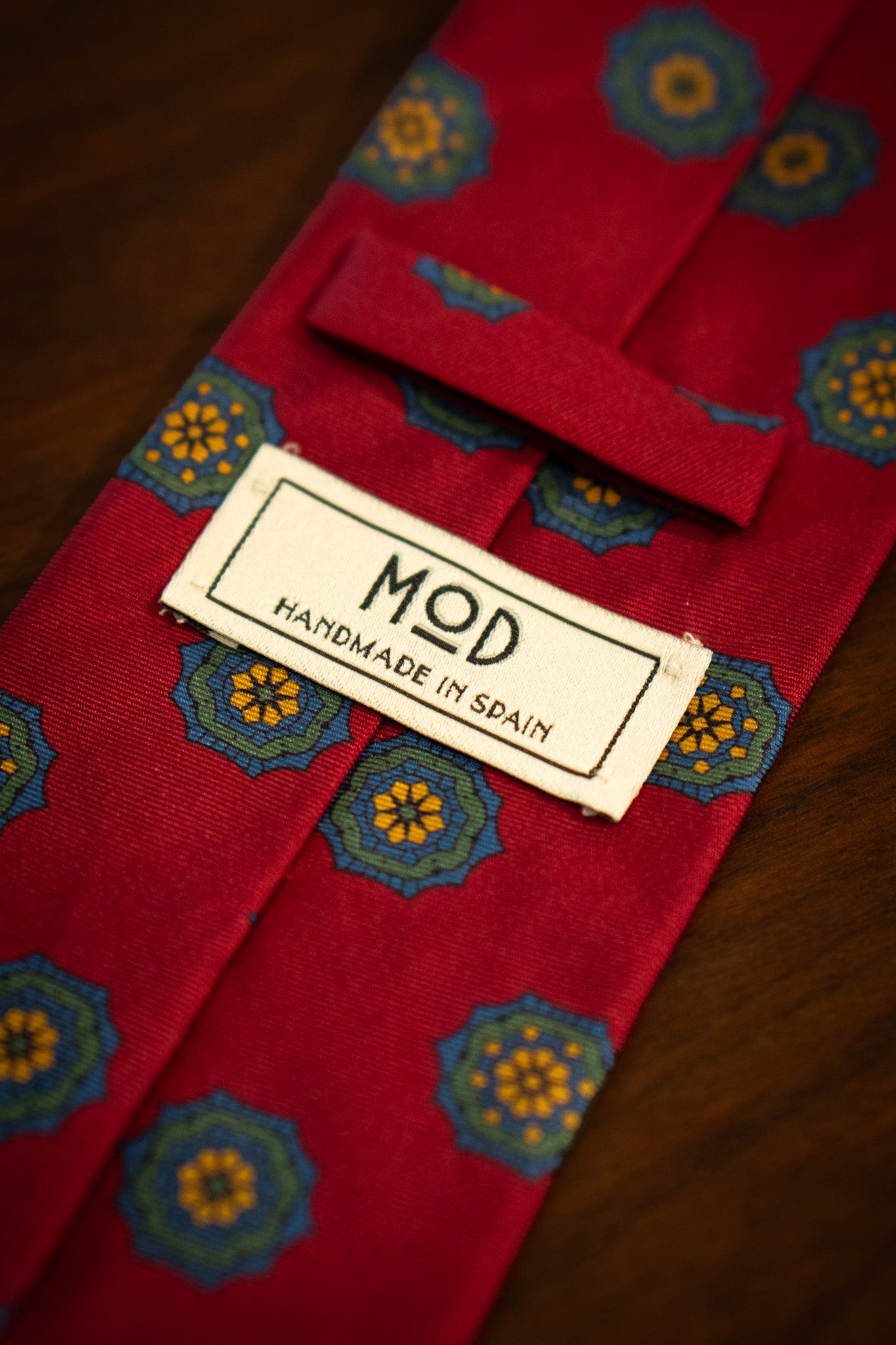 Tie - Silk - Navy striped - Italian