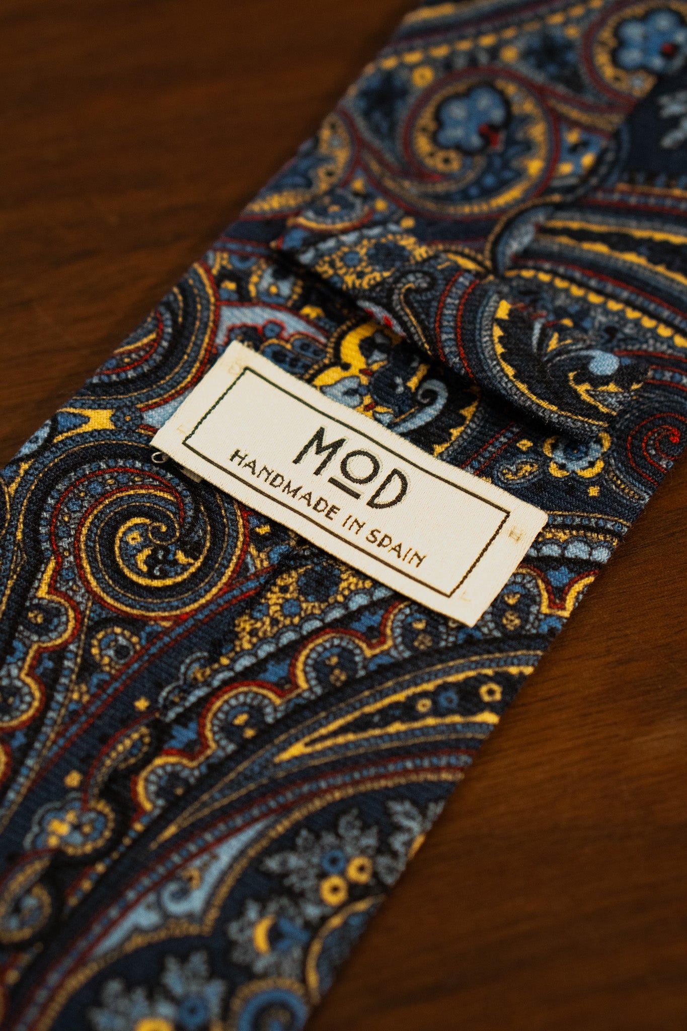 Tie - Silk - Navy striped - Italian