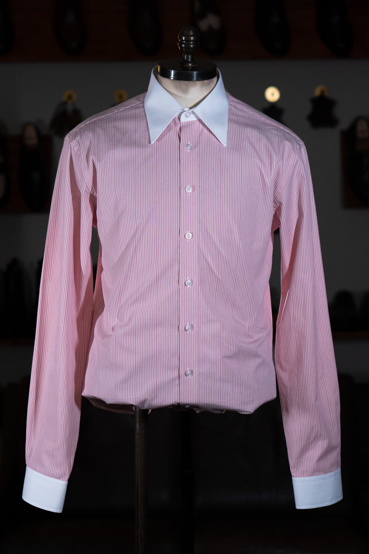 Ante - Poplin - Two Tone - MOD Krave - Rosa-strib