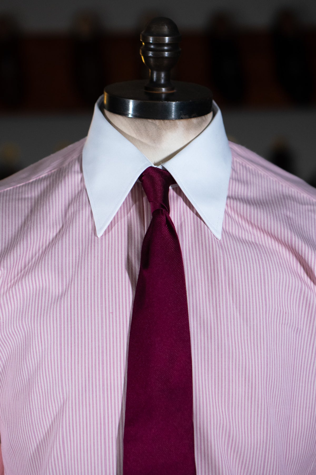 Ante - Poplin - Two Tone - MOD Krave - Rosa-strib