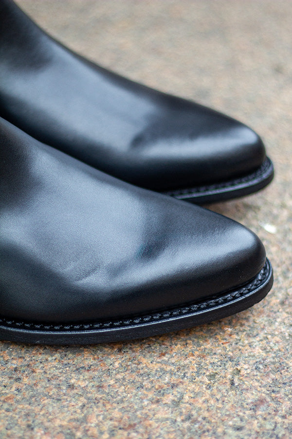 Støvle - The Beatle boot - Læder - Sort