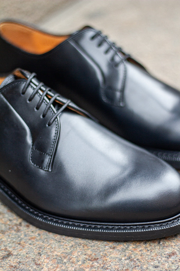 Derby - The Blucher - Læder - Sort