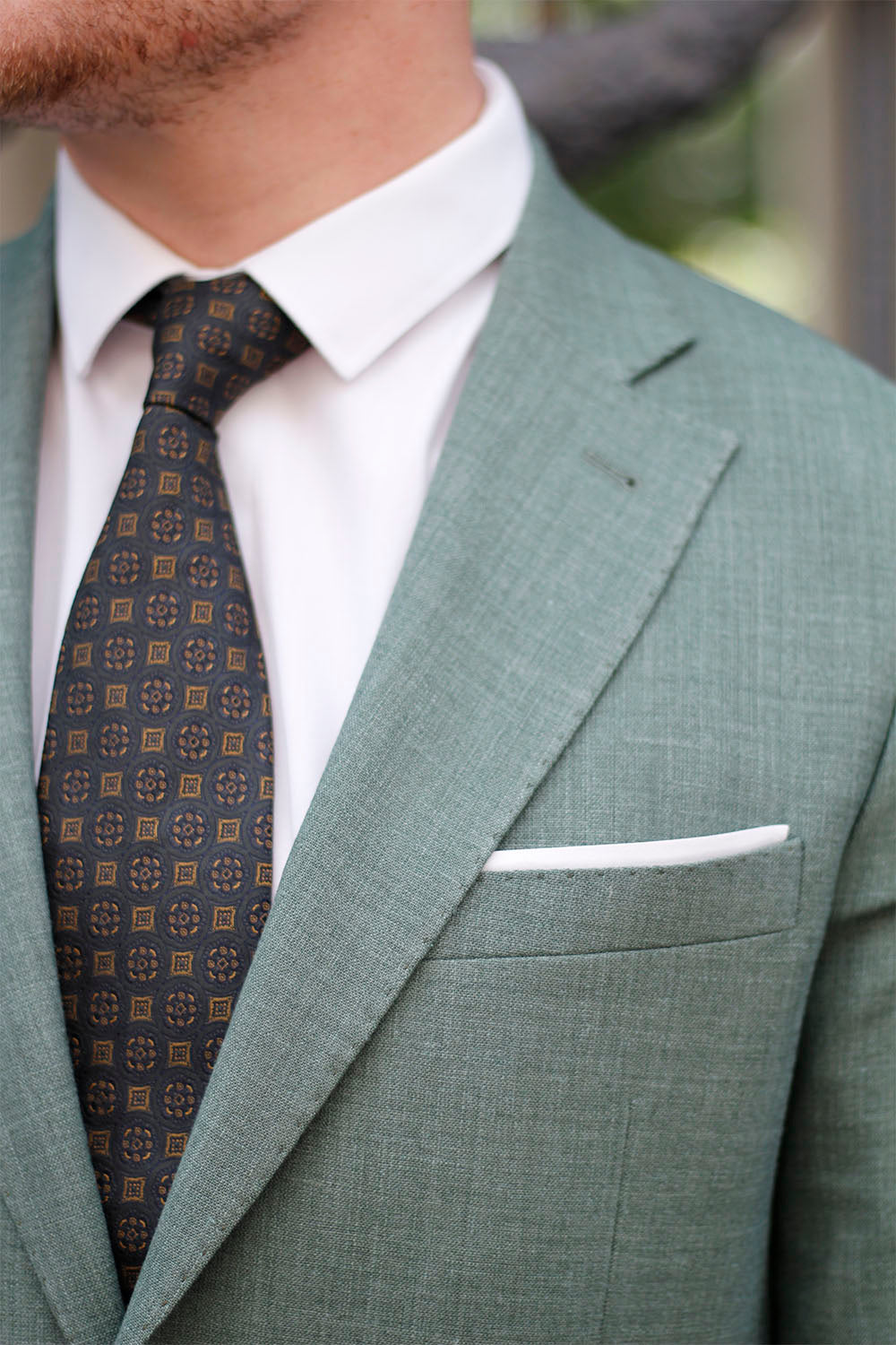 Roger - Wool/Linen - Light Green