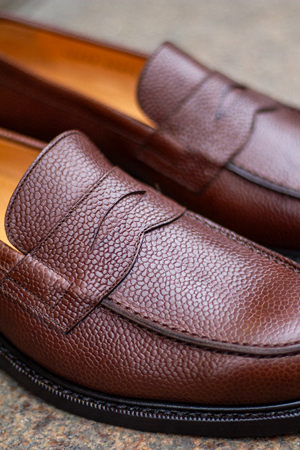 Loafer - The Penny - Læder  - Brun - Grained
