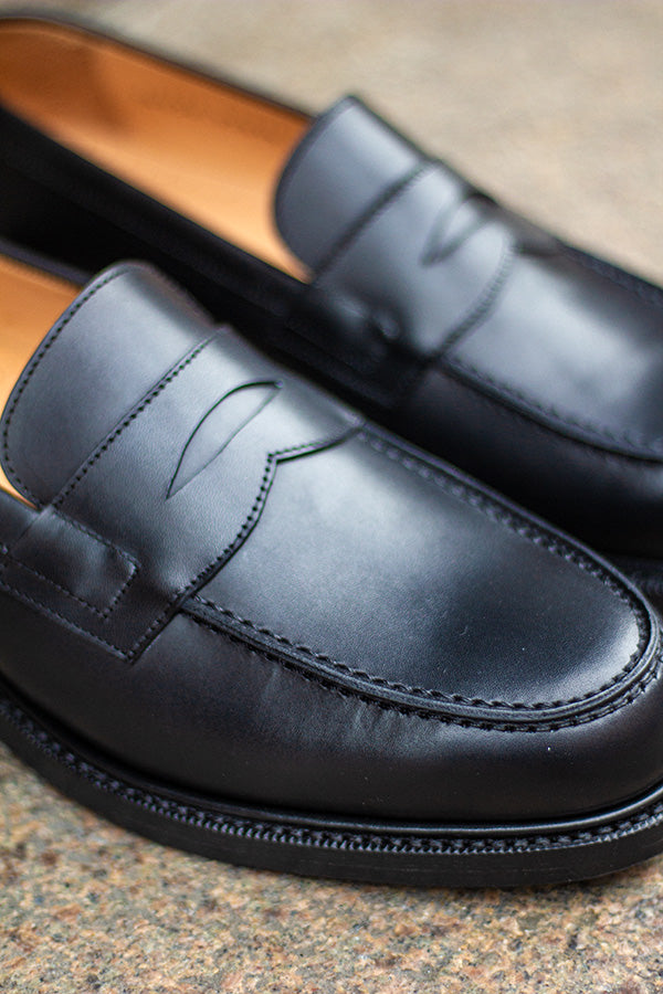 Loafer - The Penny - Læder  - Sort