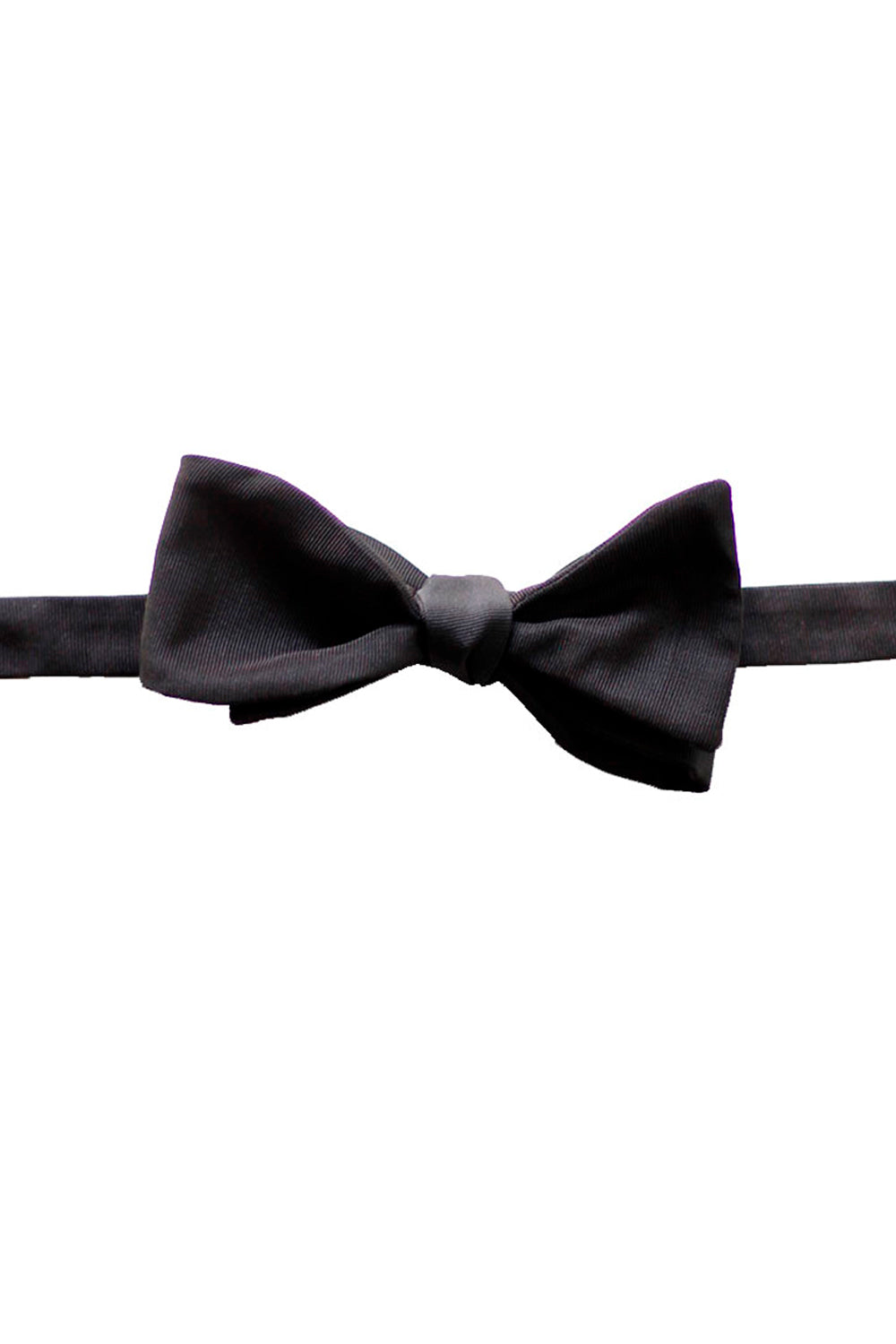 Bow Tie - Silk - Black Structure