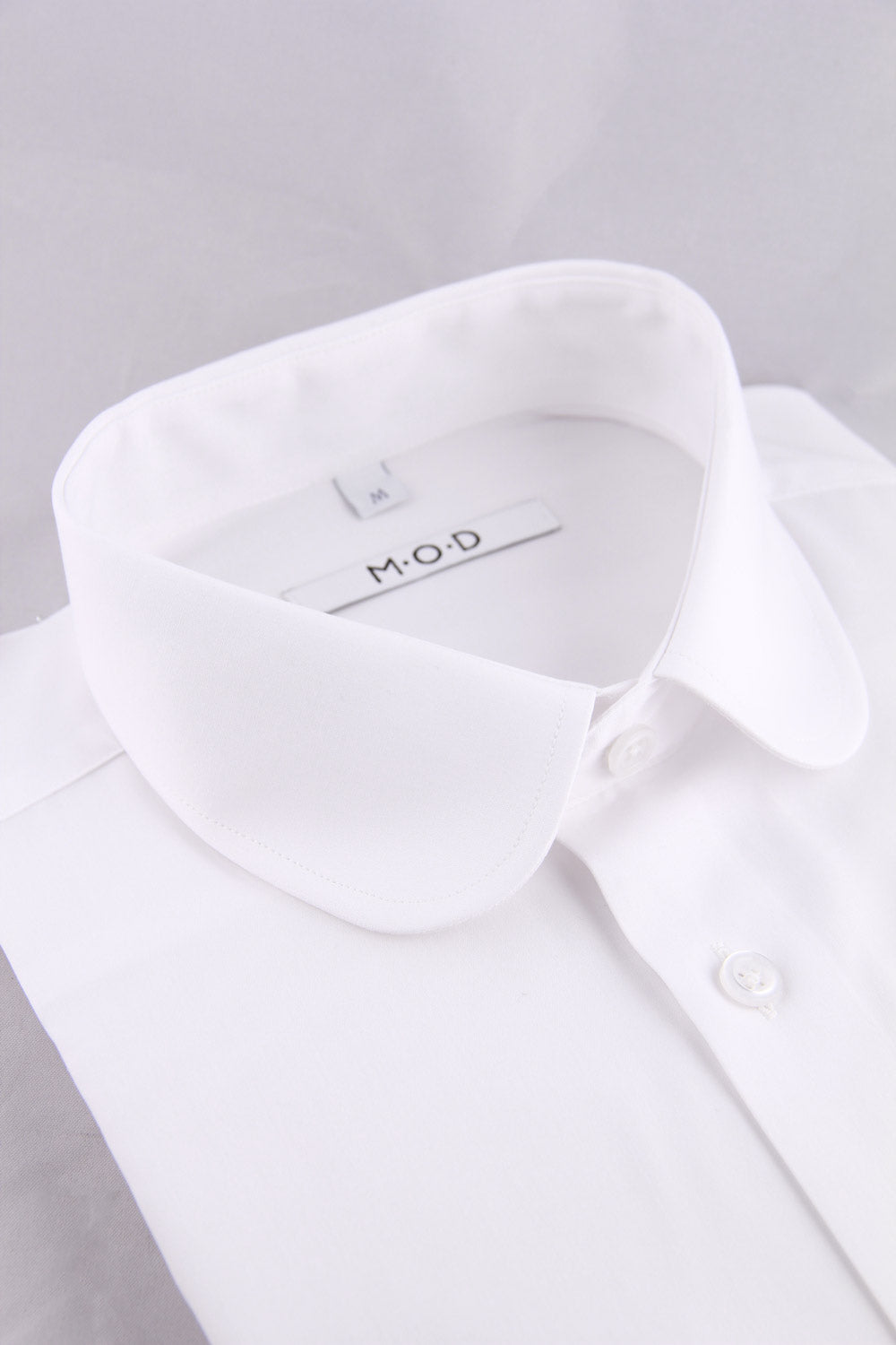 Antun - Poplin - Club collar - White