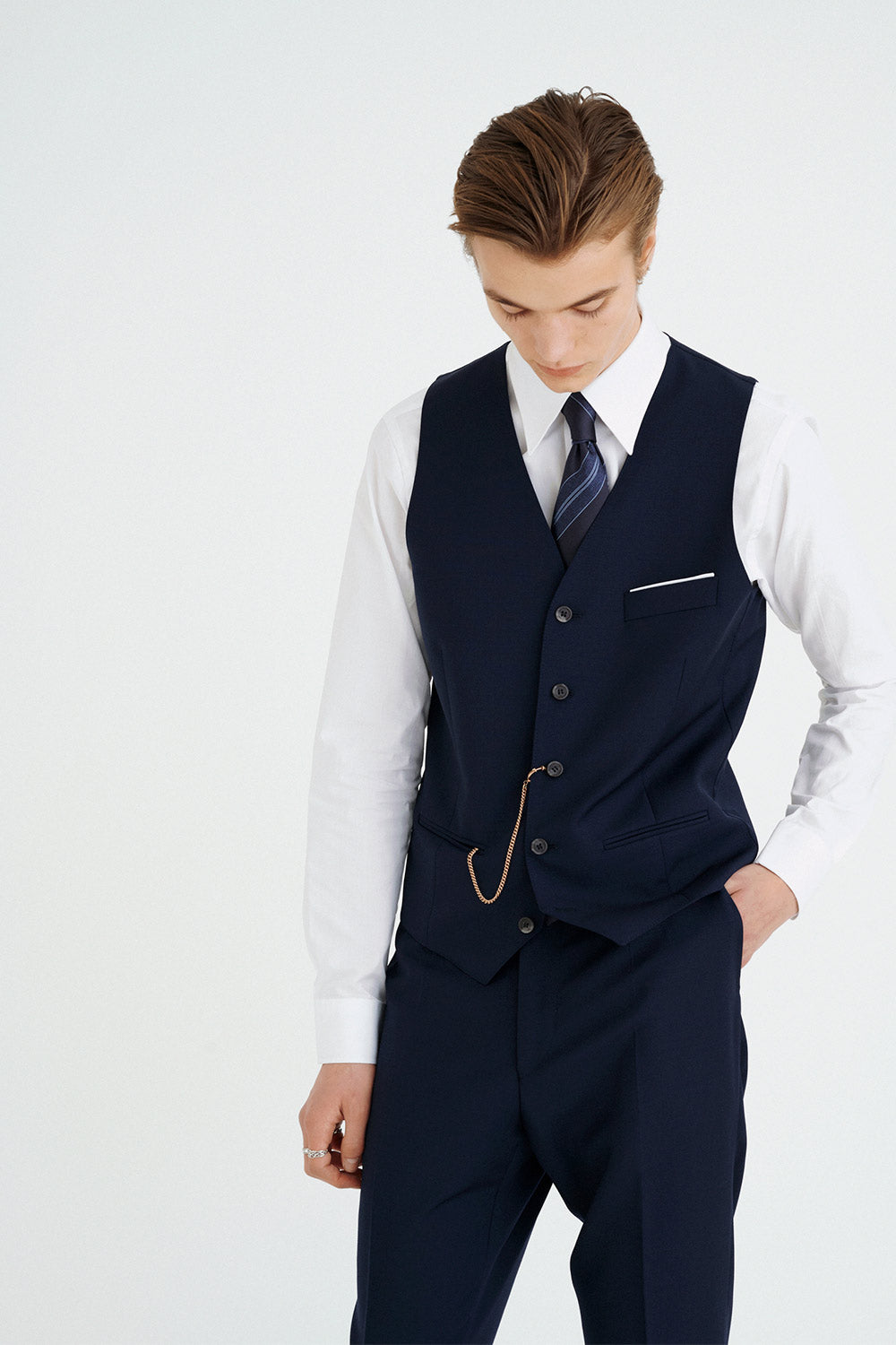 Billy - Wool - Navy