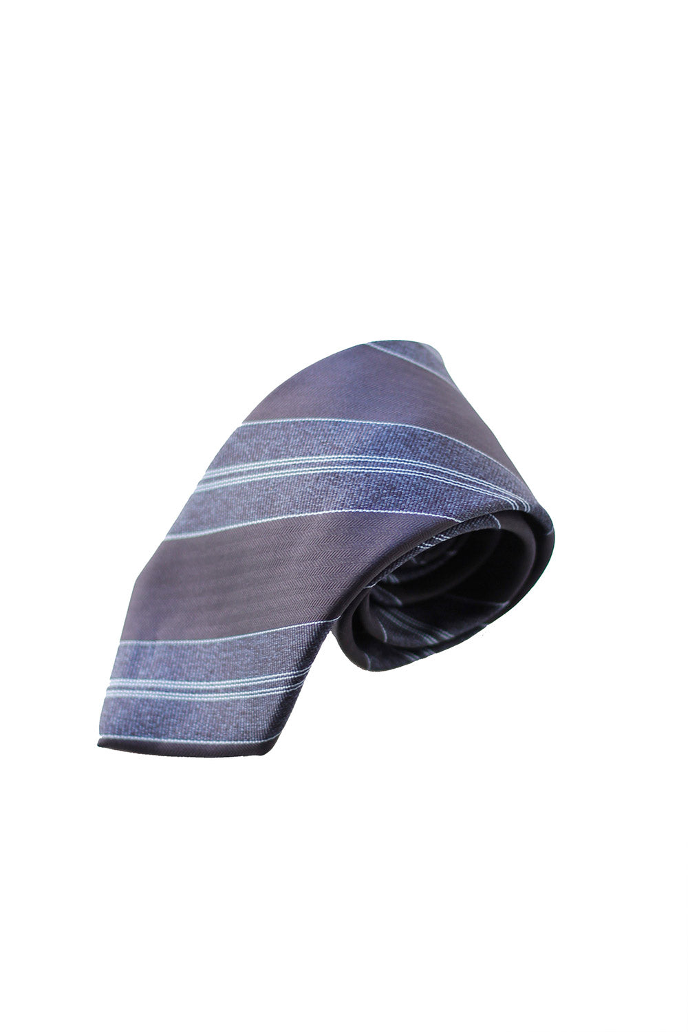 Tie - Silk - Blue Striped
