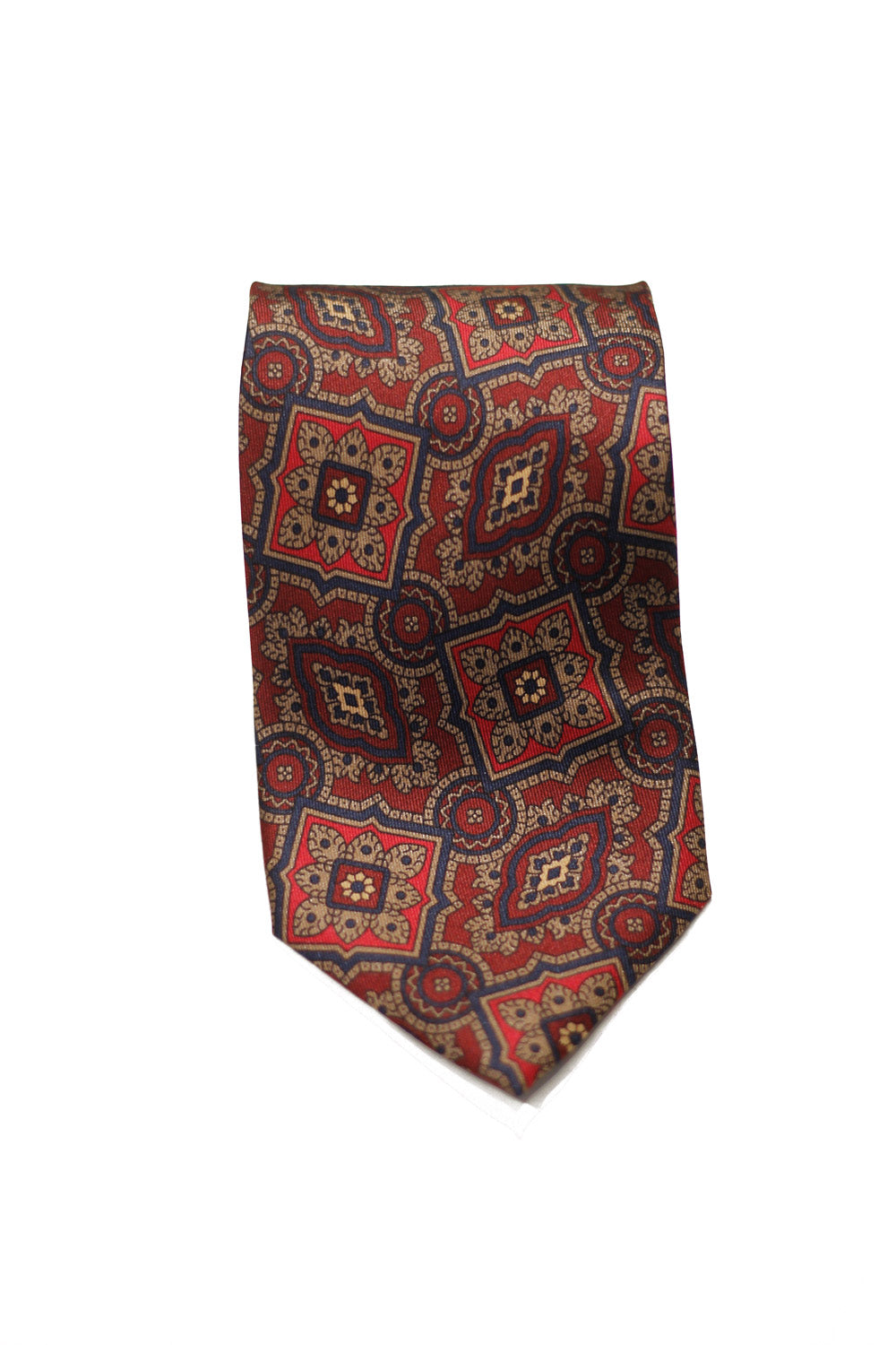 Tie - Silk - Red 70's