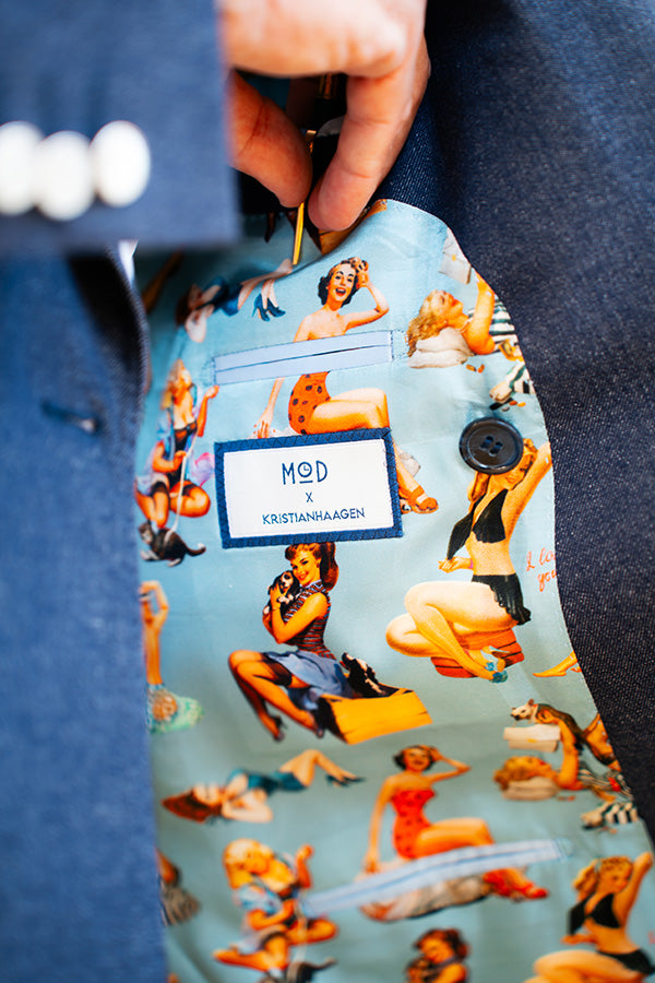 Donny - Drapers - Denim - MOD x KRISTIAN HAAGEN