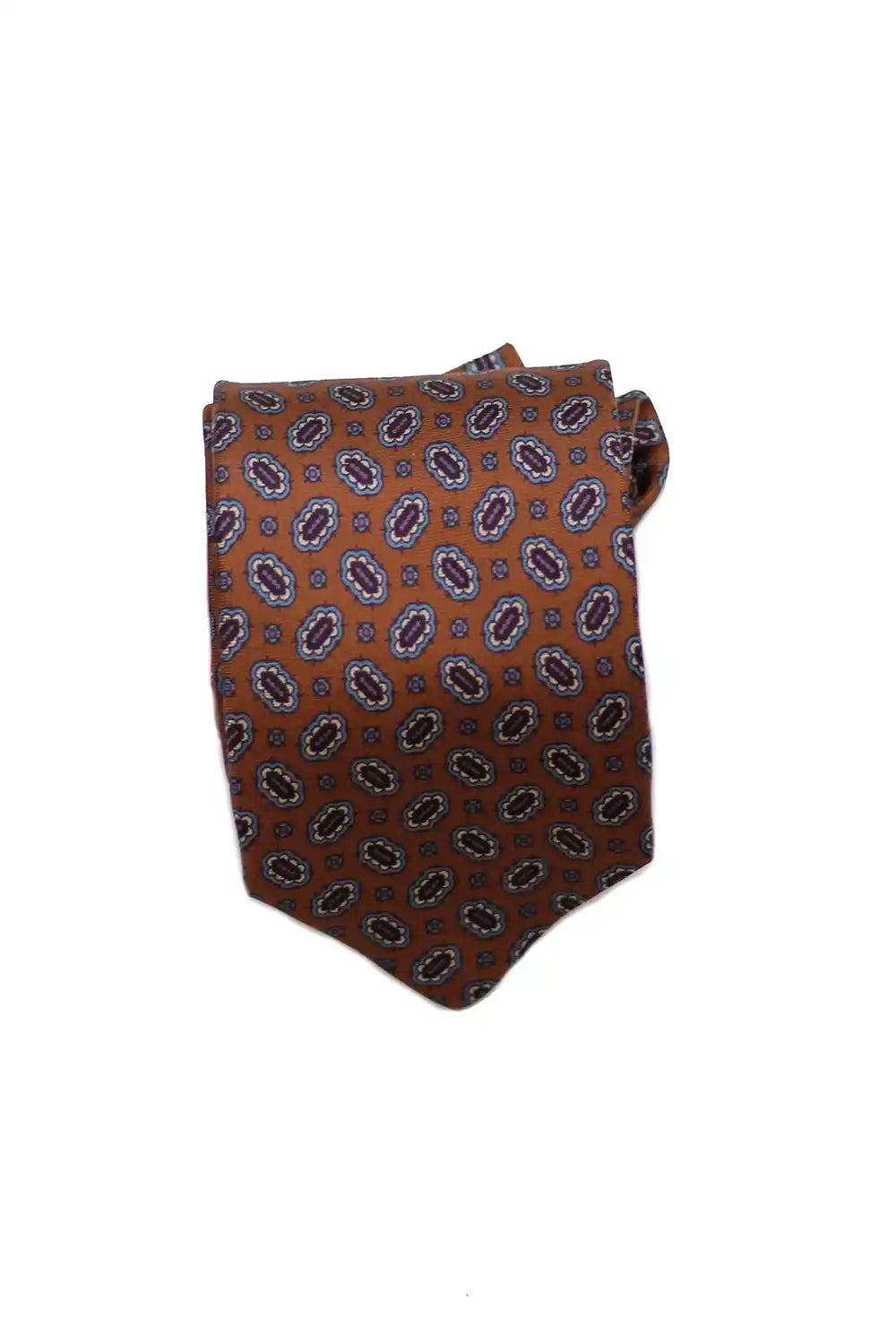 Tie - Silk - Brown 70's
