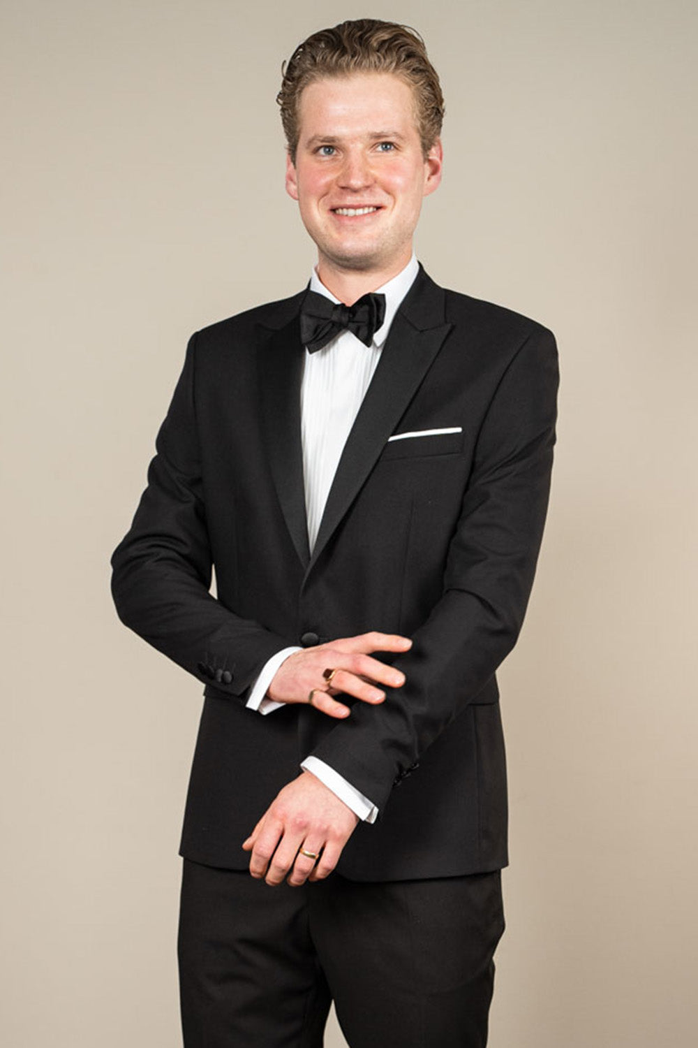 Andro - Tuxedo - Stretch - Black