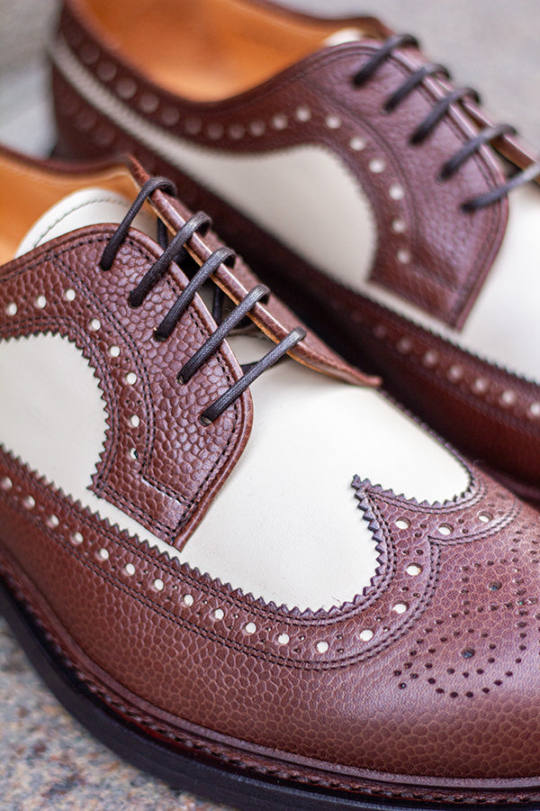 Derby - The Brogues - Læder  - Two Tone