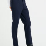 Bowie - Uld-Stretch - Navy Pinstripe